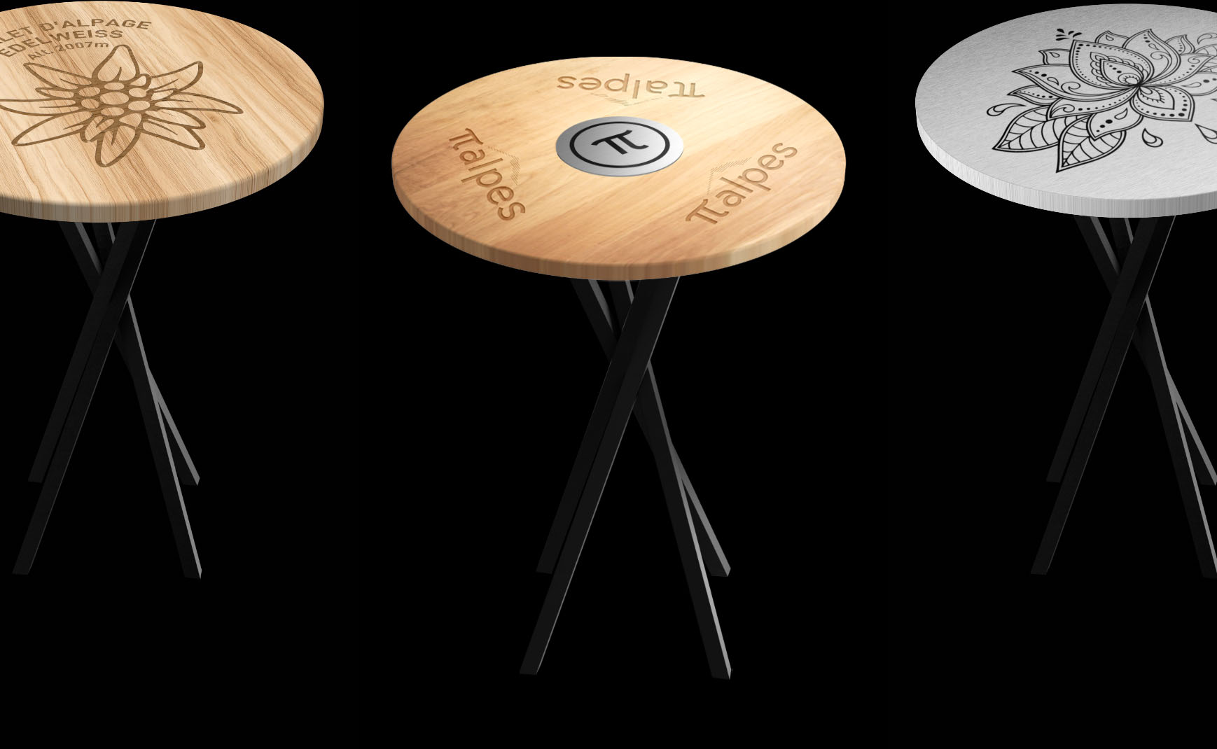 Tables Pi Alpes